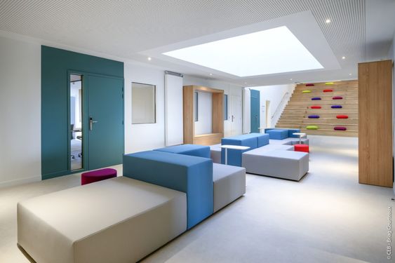 l'éclairage dans les espaces de travail